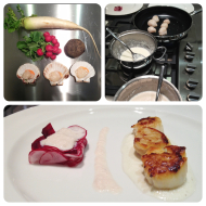 capesante con radici