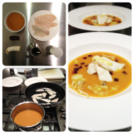 sogliola astice bisque