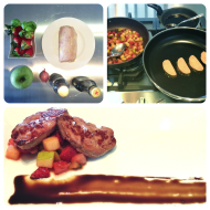 foie gras fragole mele