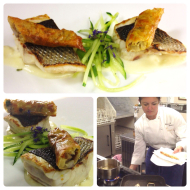 Maria Probst Branzino su cremoso di limone