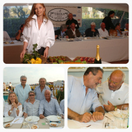 A tavola sulla spiaggia